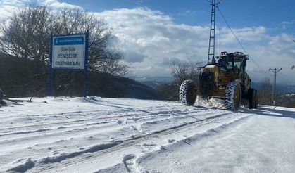 Yenişehir Belediyesi kar sınavını başarıyla geçti