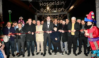 Kestel'de ramazan sokağı açıldı