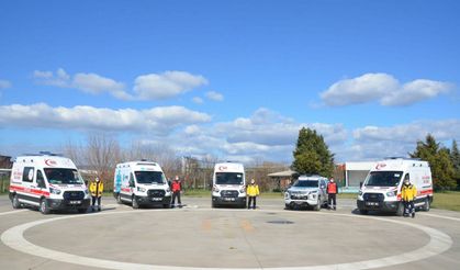 Bursa'da 2024 yılı boyunca 270 bin acil sağlık hizmeti verildi