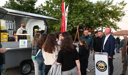 Gezici kafeye büyük ilgi