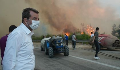 Gürsu Belediye Başkanı Mustafa Işık göz yaşlarını tutamadı