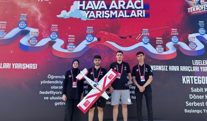 Bursa ekibi insansız hava yarışında 6.oldu