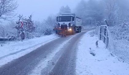 Bursa'nın 33 mahallesinde kar seferberliği!