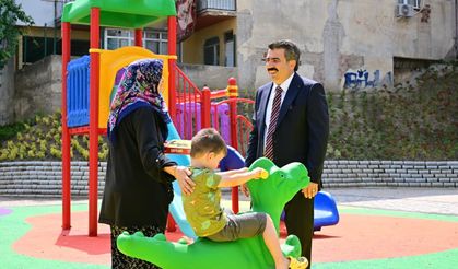 Bursa'da parklar yaza hazırlandı