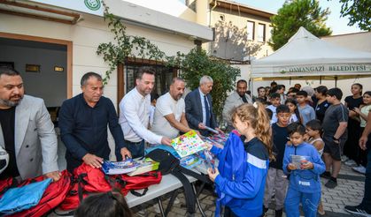 Osmangazi’de çocukların yüzünü güldüren buluşma
