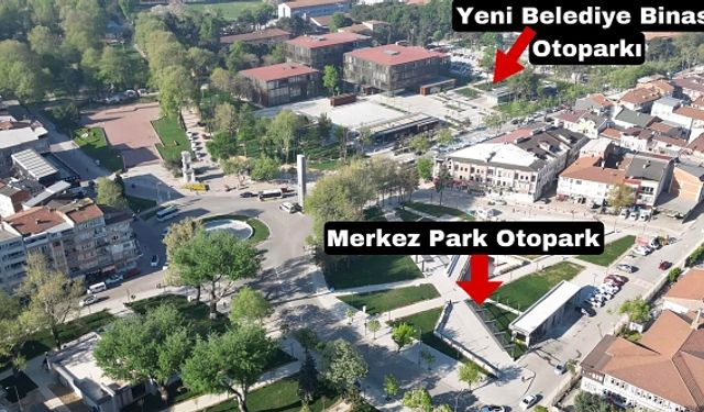 İNEGÖL'DE DEV OTOPARK HAMLESİ