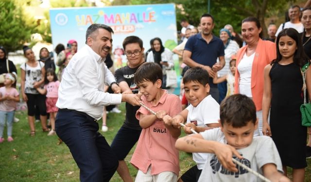 YILDIRIM'DA SOKAKLAR ŞENLENDİ