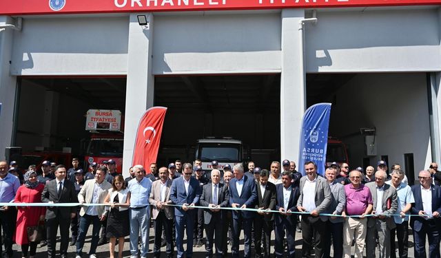 BURSA’DA YENİ İTFAİYE İSTASYONU