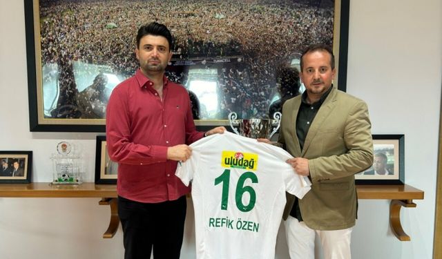 REFİK ÖZEN'DEN BURSASPOR'A ZİYARET