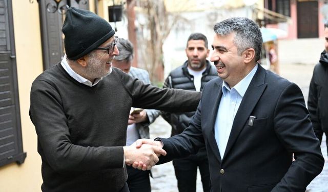 Başkan Yılmaz'dan Irgandı Köprüsü'ne ziyaret