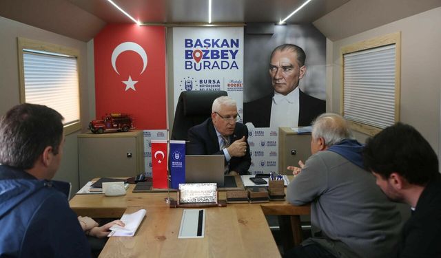 Başkan Bozbey: Yıllardır biriken sorunları çözüyoruz