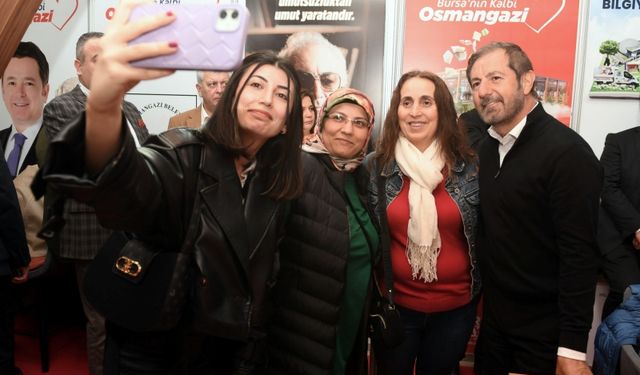 Osmangazi Belediyesi Serhan Asker’i okurlarıyla buluşturdu