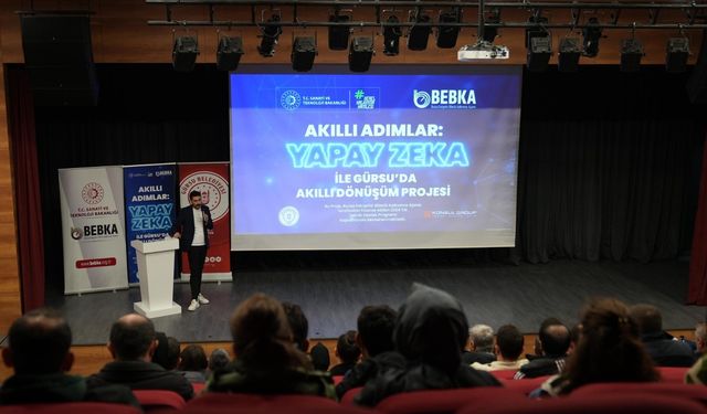 Gürsu’da akıllı dönüşüm yapay zeka ile başladı