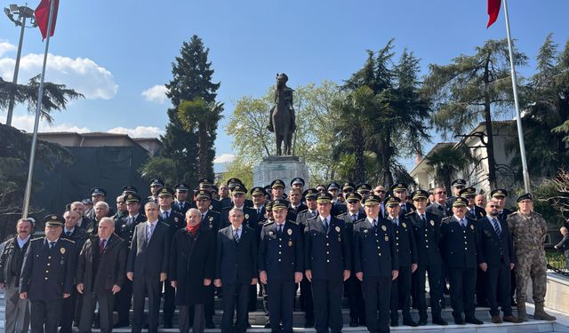 Bursa’da Polis Haftası'nın 180. yılı resmi törenle kutlandı