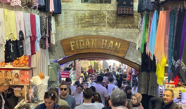 Bursa'da hafta sonu yoğunluğu
