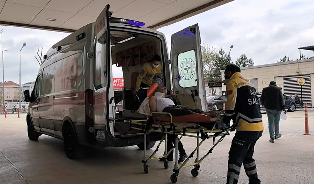 Bursa'da 10 dakika ile hayatta kaldı