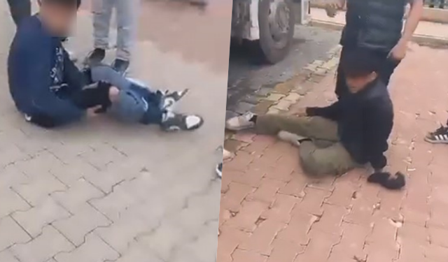 14 yaşındaki çocukların bıçaklı kavgası