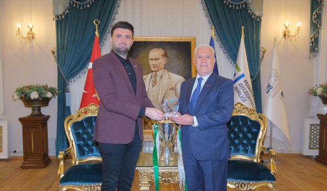 Bursaspor'dan Başkan Bozbey'e ziyaret