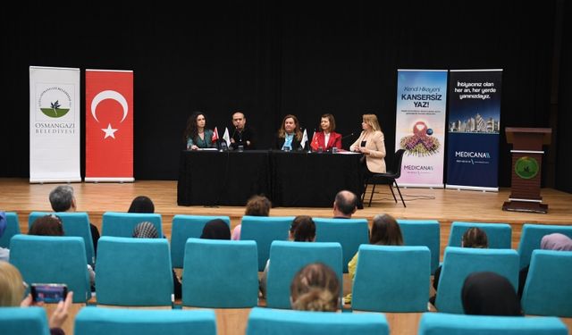 Osmangazi Belediyesi kansere karşı bilinçlendirdi