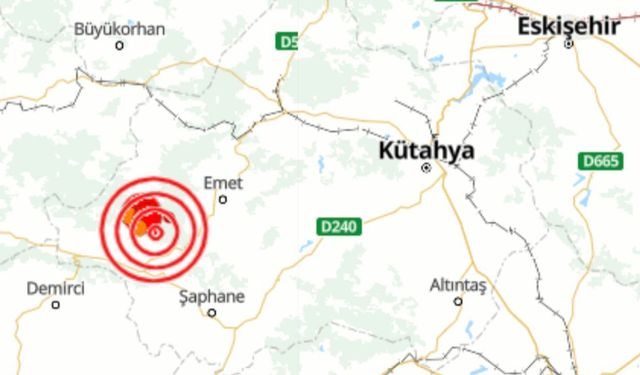 Kütahya deprem son dakika! Kütahya deprem bölgesinde mi?