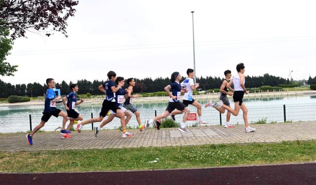 Genç sporcuların duatlon heyecanı