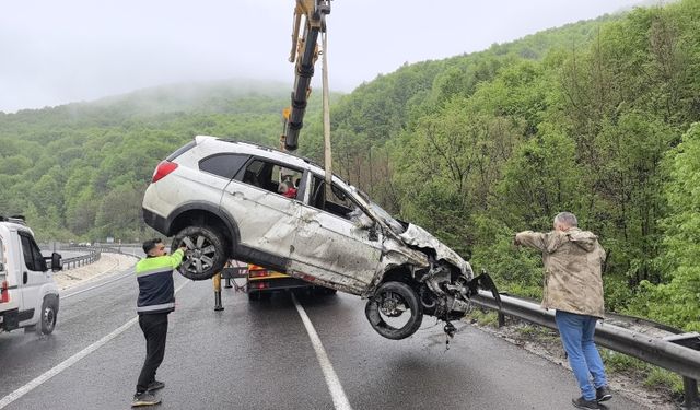 Bursa'da yağışlı hava ölümlü kaza getirdi