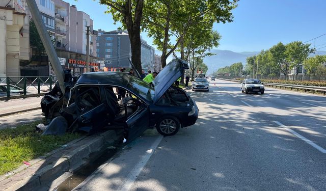 Bursa'da feci kaza