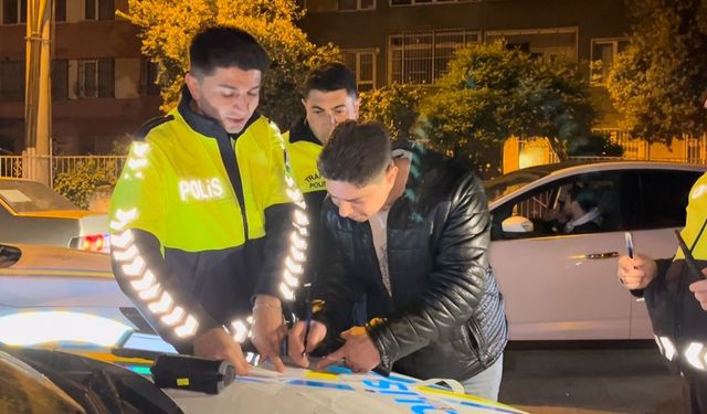 Böylesi görülmedi.. Alkollü çıkan bu sefer Türk değil, Suriyeli..