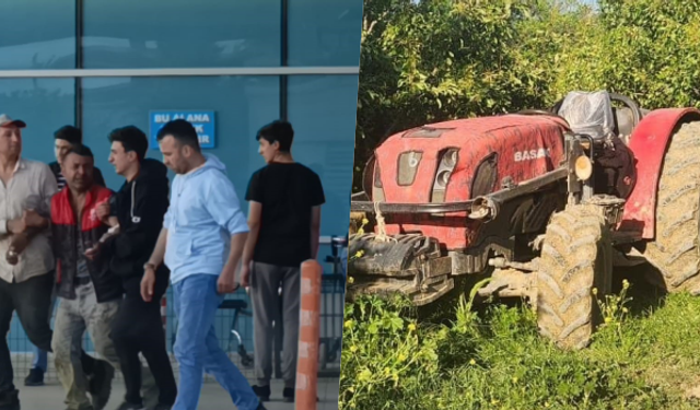 Bursa'da babasının kullandığı traktörün altında kalarak hayatını kaybetti