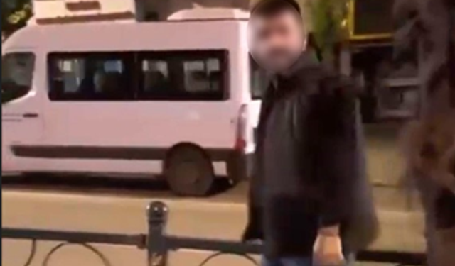 Bursa'da Türk bayrağını yakmaya çalışan şahıs yakalandı