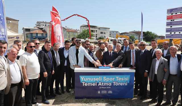 Gençler istedi, Başkan Bozbey temelini attı