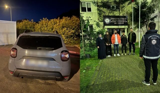 Bursa'da kaçakları taşıyan organizatör yakalandı