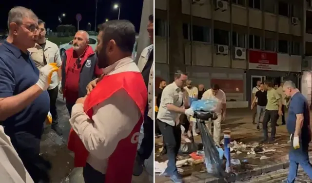 İzmir, grevler nedeniyle çöplüğe döndü