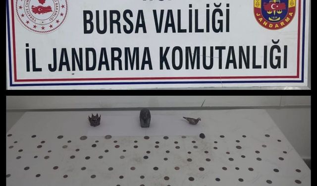 Jandarmadan tarihi eser operasyonu