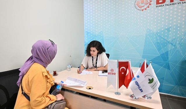 İş arayanlar ile işverenler BTSO İstihdam Merkezi’nde buluşuyor