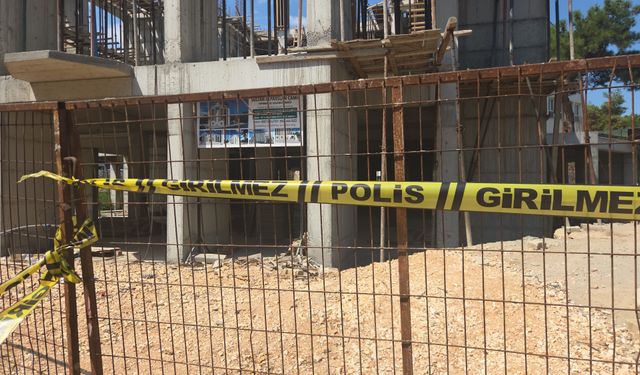 Bursa'da cami inşaatında facia