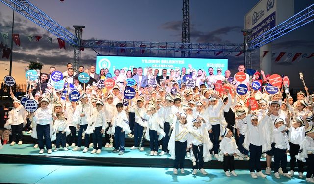 Yıldırım'da 600 çocuk için sünnet şöleni