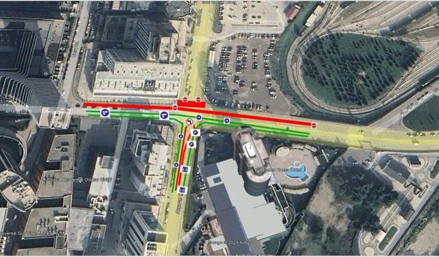 Bursa'da yağmur suyu alt yapı çalışmaları sebebiyle bazı yollar 5 gün trafiğe kapatılıyor