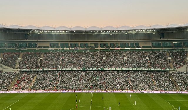 Bursaspor'a ilk maçta ceza