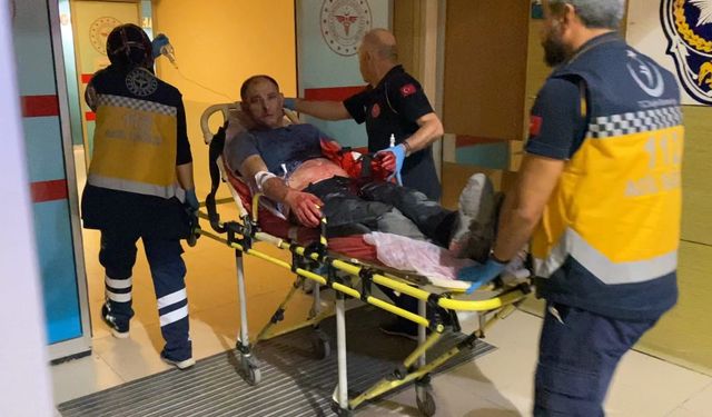 Bursa'da çevreyi rahatsız eden alkollü şahıs bıçaklandı