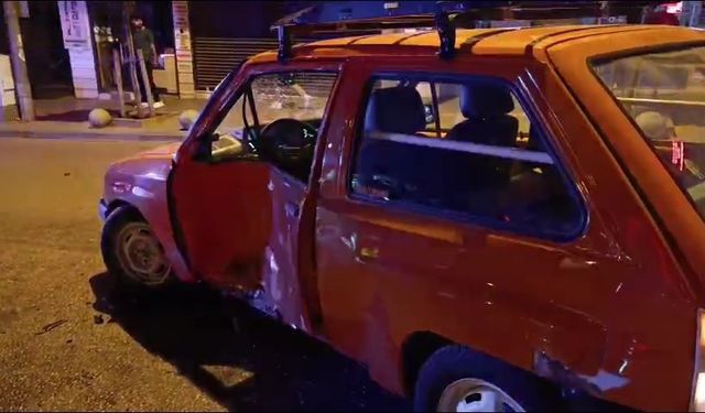Bursa’da drift yapan araç ile motosiklet çarpıştı
