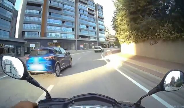 Bursa’da Sürücülerin Kavgası Kamerada