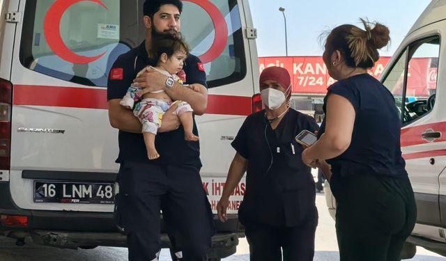 Bursa'da Maraş otu yutan 1 yaşındaki bebek hastanelik oldu