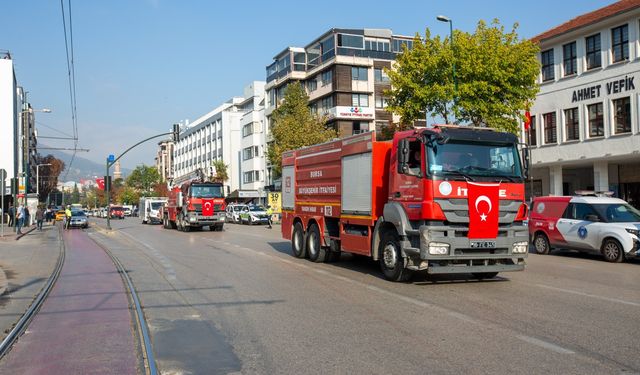Bursa İtfaiyesi 311 yaşında