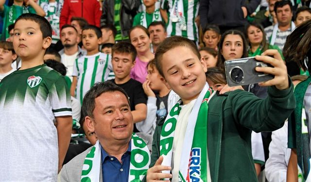 Osmangazi’nin miniklerinden Bursaspor’a büyük destek
