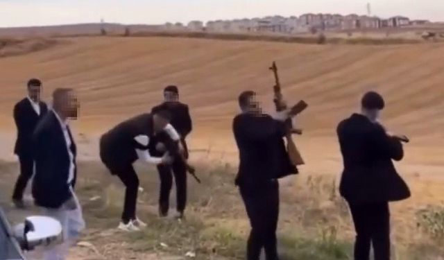 Bursa'da düğün konvoyunda silah atan şahıslar yakalandı