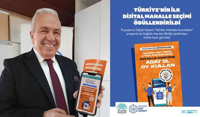 Nilüfer Belediyesi’ne "Akıllı Şehir" ödülü