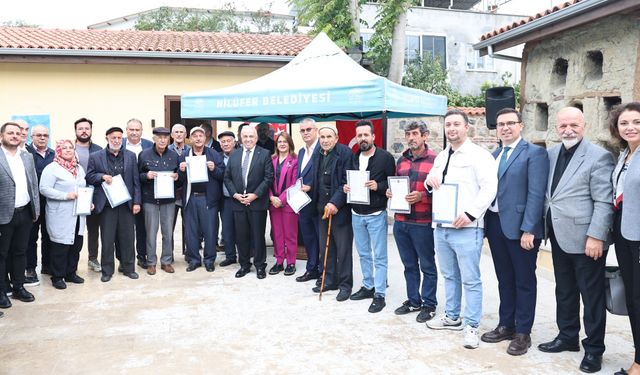 275 hak sahibine imarlı tapu sevinci