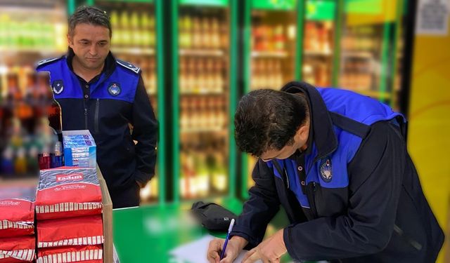 Zabıta Müdürlüğü’nden tekel bayilere denetim