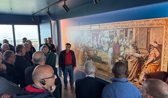 Papa vekili İznik'te